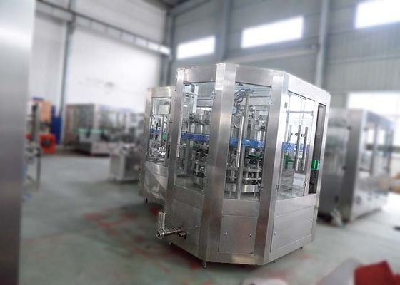 چین 3 در 1 دستگاه پر کننده آب میوه ای 13500BHP با کنترل صفحه لمسی تامین کننده