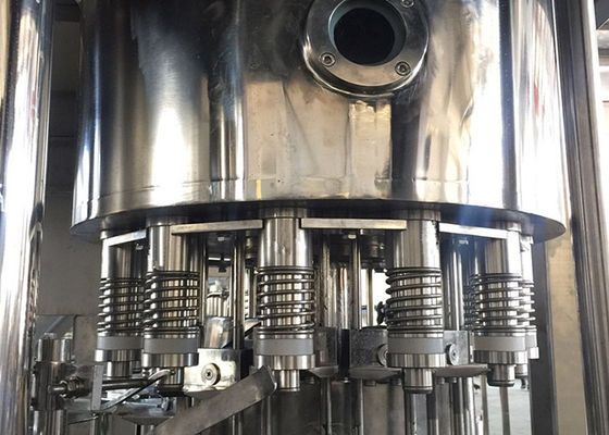 تجهیزات بطری آبدارویی با مقیاس کوچک 12 سرنشینان / دستگاه پر کردن بطری پلاستیکی تامین کننده