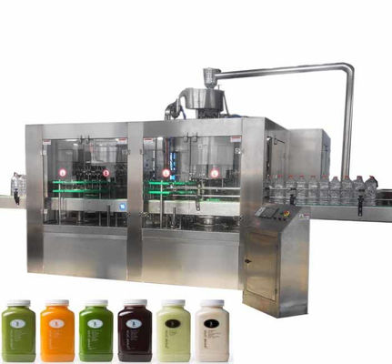 دستگاه پر کننده نوشیدنی های گازدار اتوماتیک / دستگاه پر کننده مایع برای بطری PET تامین کننده