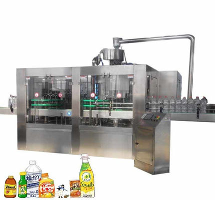 دستگاه پر کننده نوشیدنی های گازدار اتوماتیک / دستگاه پر کننده مایع برای بطری PET تامین کننده