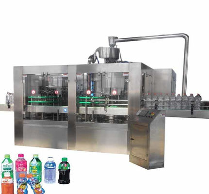 دستگاه پر کننده نوشیدنی های گازدار اتوماتیک / دستگاه پر کننده مایع برای بطری PET تامین کننده