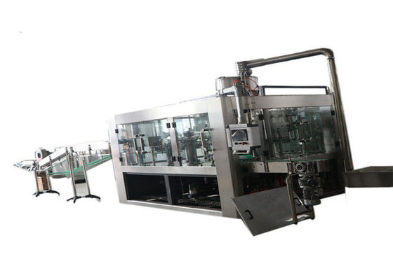 دستگاه پر کننده نوشابه گازدار PLC کنترل شده ، تجهیزات بطری سودا تامین کننده