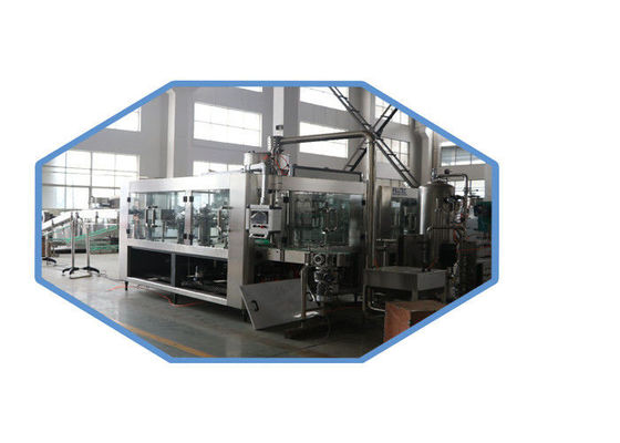 دستگاه پر کننده نوشابه گازدار PLC کنترل شده ، تجهیزات بطری سودا تامین کننده